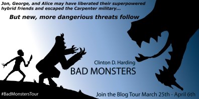 Bad Monsters -- Blog Tour Banner